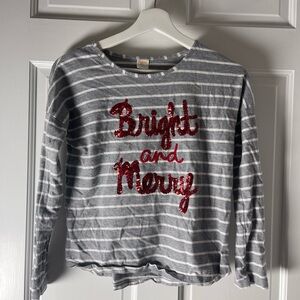 Gymboree festive long sleeve shirt.